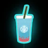 Vibrant Summer Berry Boba Themed RGB Neon Wall Light Decor