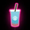 Vibrant summer vibes meet fruity bubble tea in radiant light.