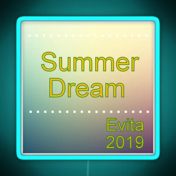 Summer Dream RGB Neon Sign