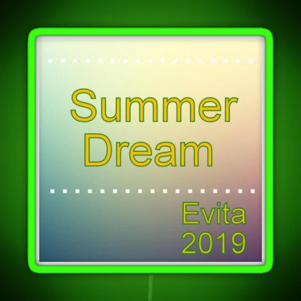 Summer Dream RGB Neon Sign