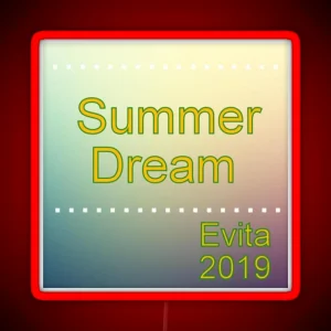 Summer Dream RGB Neon Sign