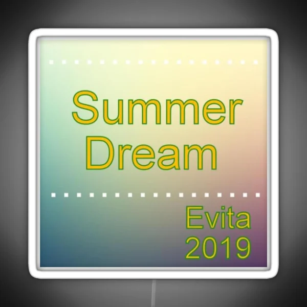 Summer Dream RGB Neon Sign