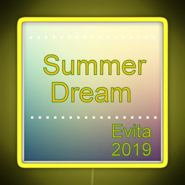 Summer Dream RGB Neon Sign