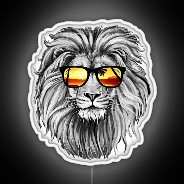 Summer Lion RGB Neon Sign
