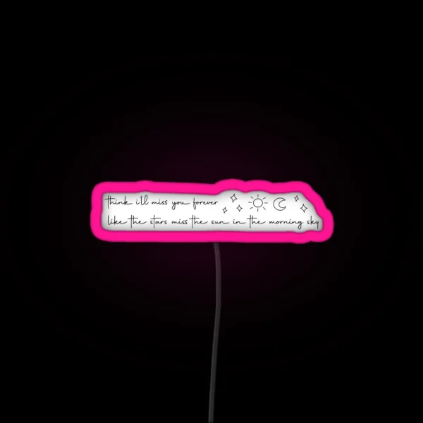 Summer Time Sadness RGB Neon Sign