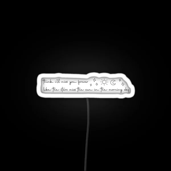 Summer Time Sadness RGB Neon Sign