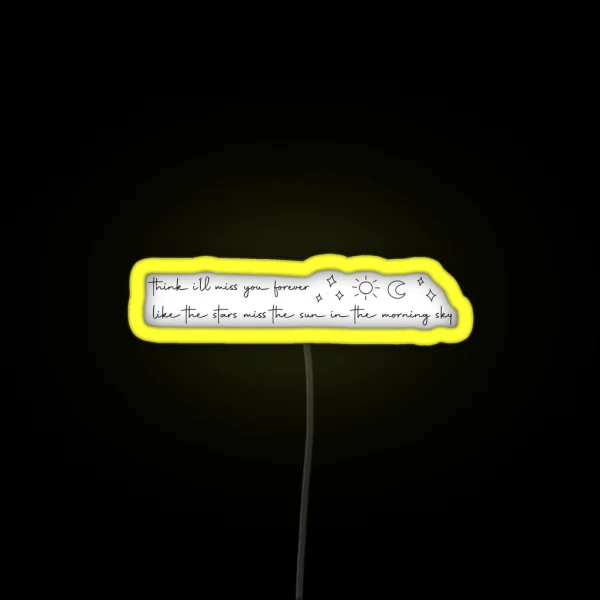 Summer Time Sadness RGB Neon Sign