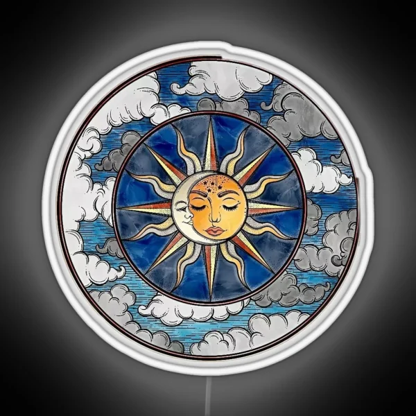 Sun And Moon RGB Neon Sign