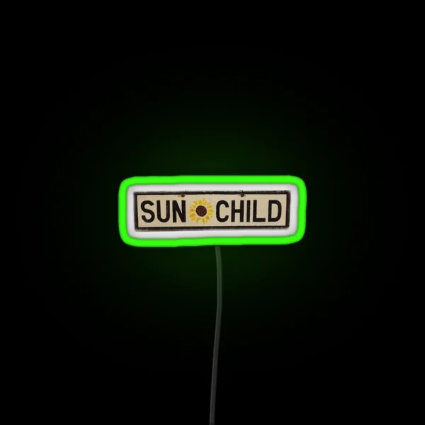 Sun Child RGB Neon Sign