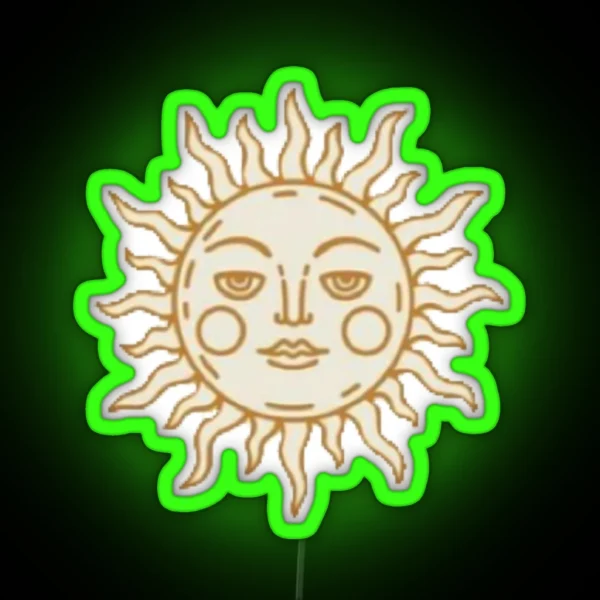 Sun RGB Neon Sign