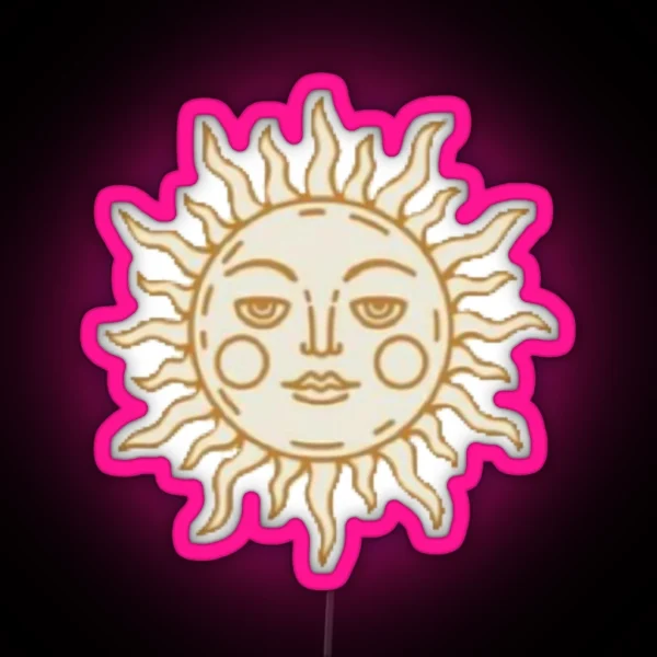 Sun RGB Neon Sign