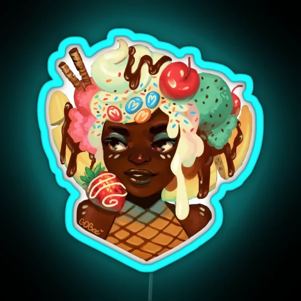 Sundae RGB Neon Sign