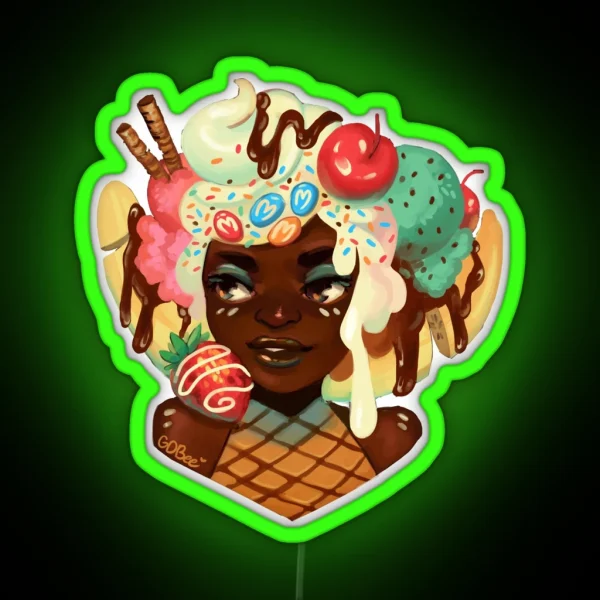 Sundae RGB Neon Sign