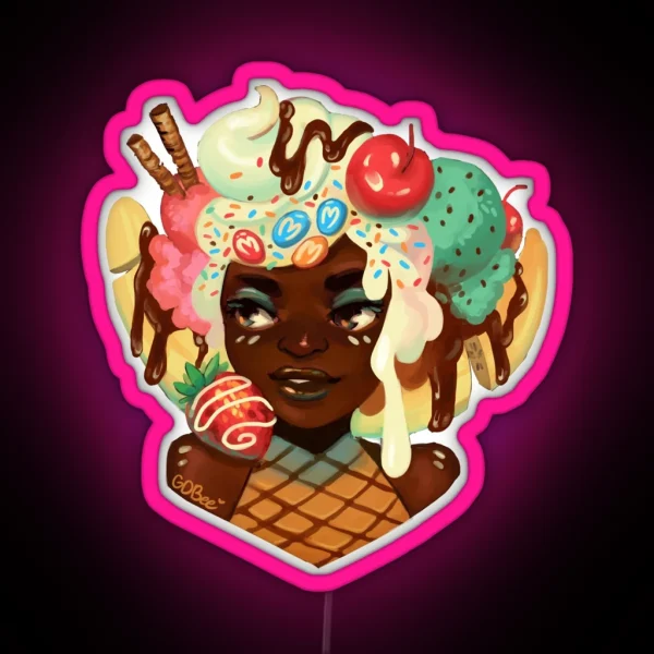 Sundae RGB Neon Sign