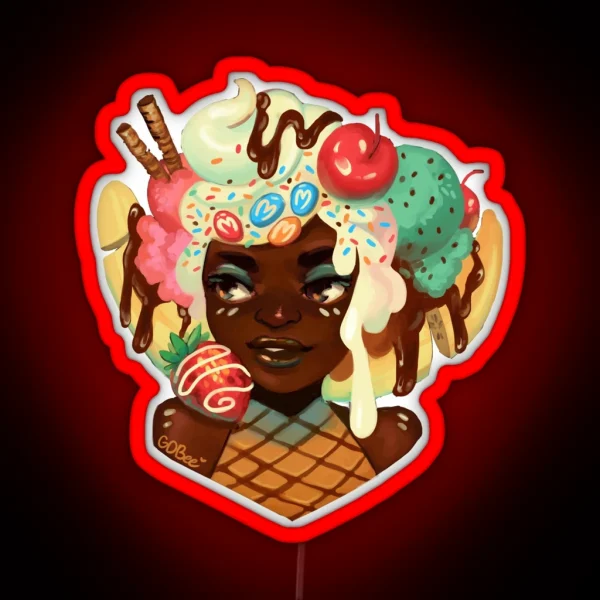 Sundae RGB Neon Sign