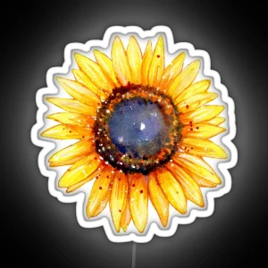 Sunflower Burst RGB Neon Sign