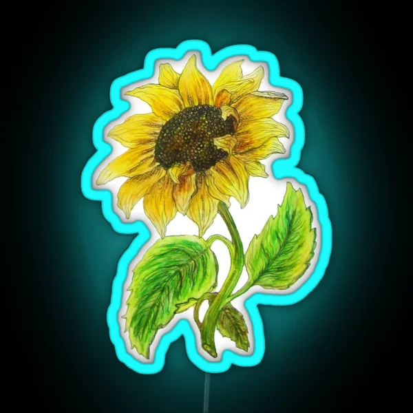 Sunflower RGB Neon Sign