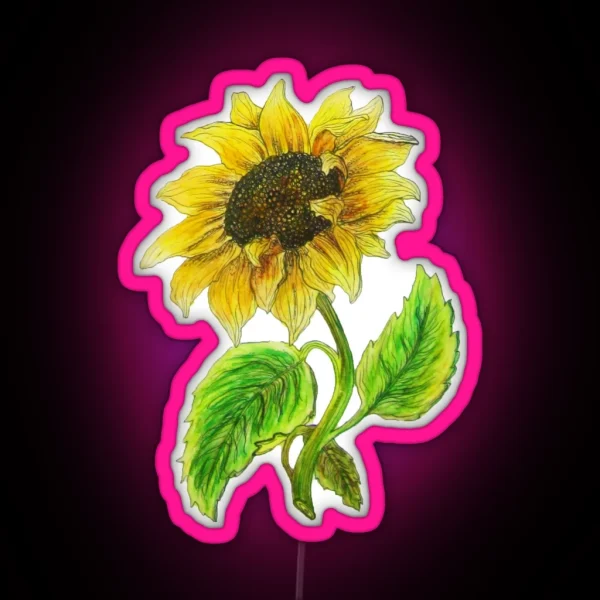 Sunflower RGB Neon Sign