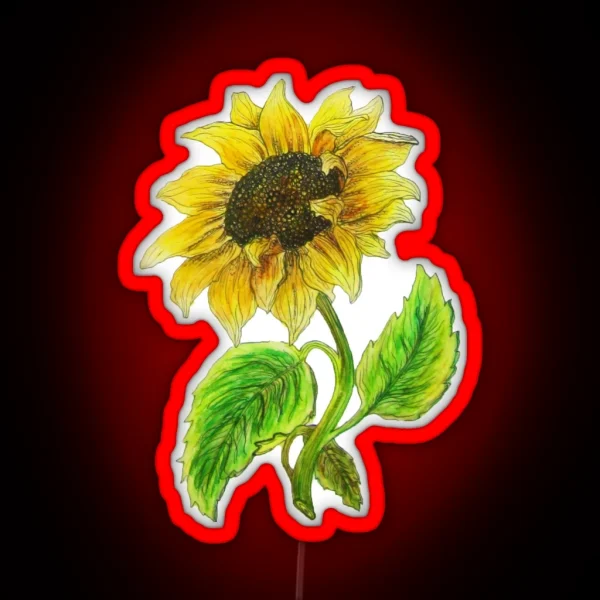 Sunflower RGB Neon Sign