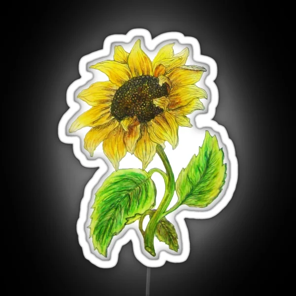 Sunflower RGB Neon Sign