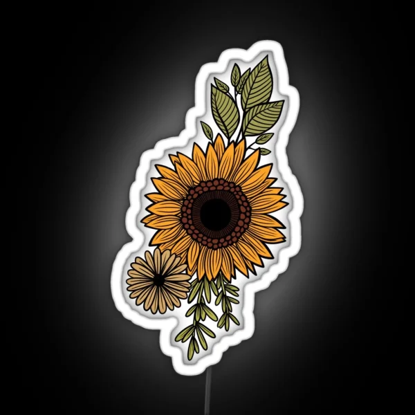 Sunflower RGB Neon Sign