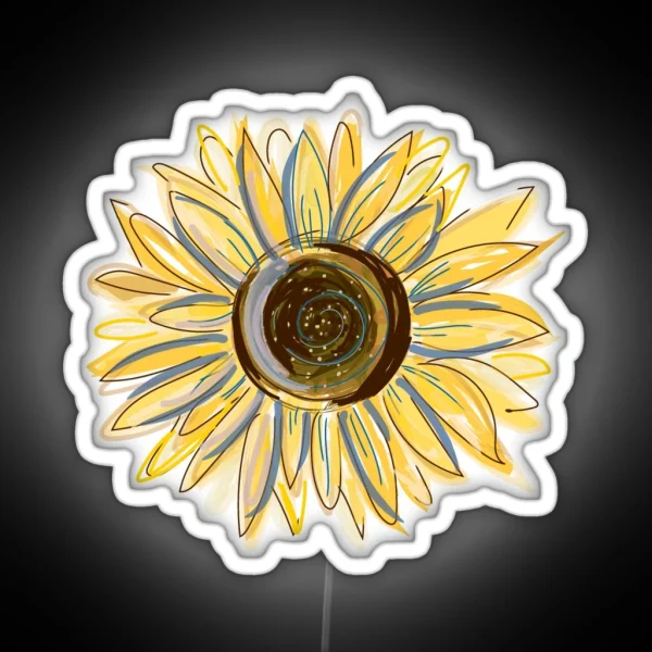 Sunflower RGB Neon Sign
