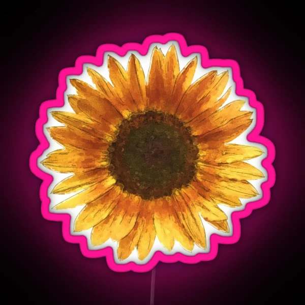 Sunflower RGB Neon Sign