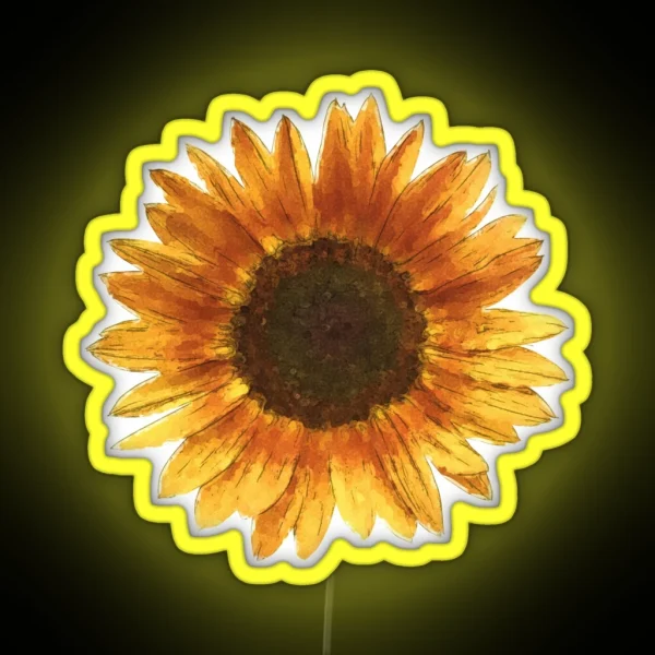 Sunflower RGB Neon Sign
