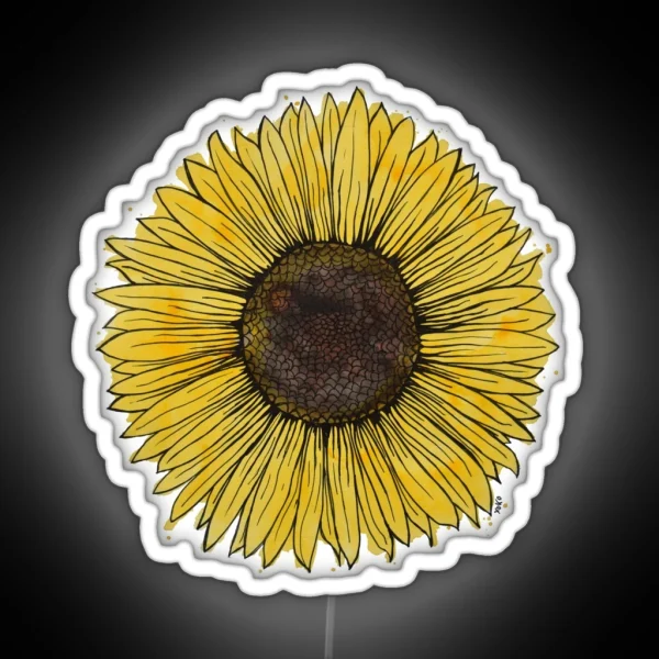 Sunflower RGB Neon Sign