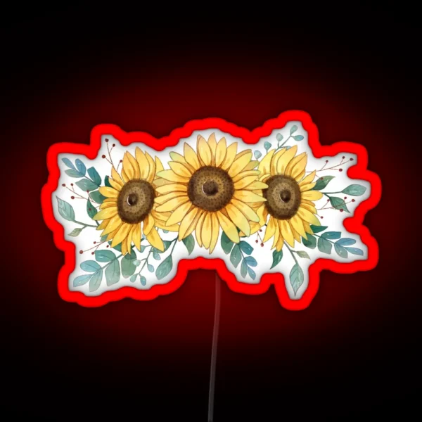 Sunflower RGB Neon Sign