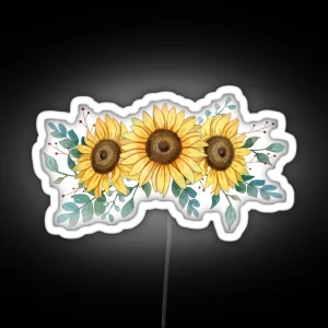 Sunflower RGB Neon Sign