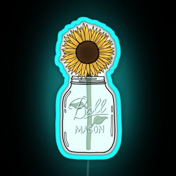 Sunflower RGB Neon Sign