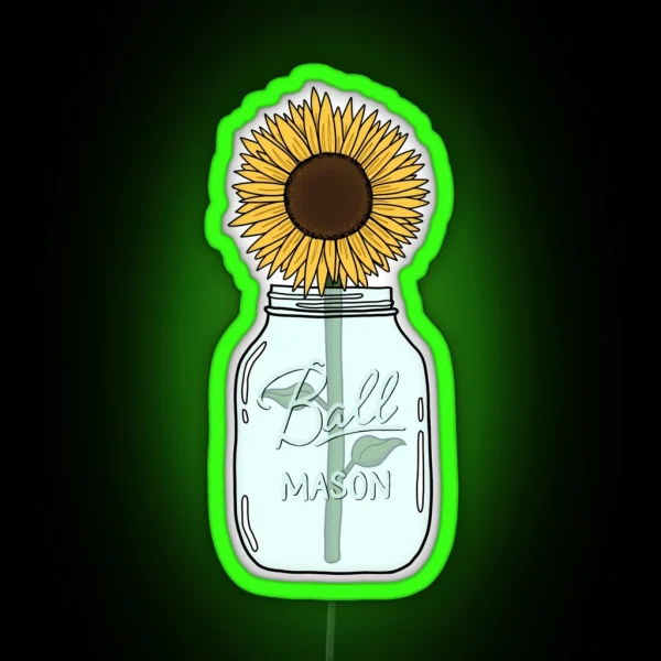 Sunflower RGB Neon Sign