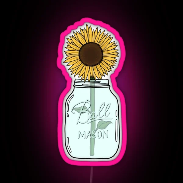 Sunflower RGB Neon Sign