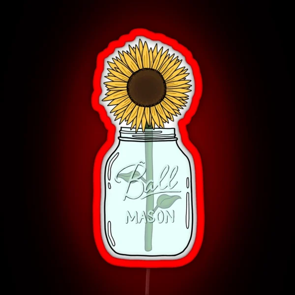 Sunflower RGB Neon Sign