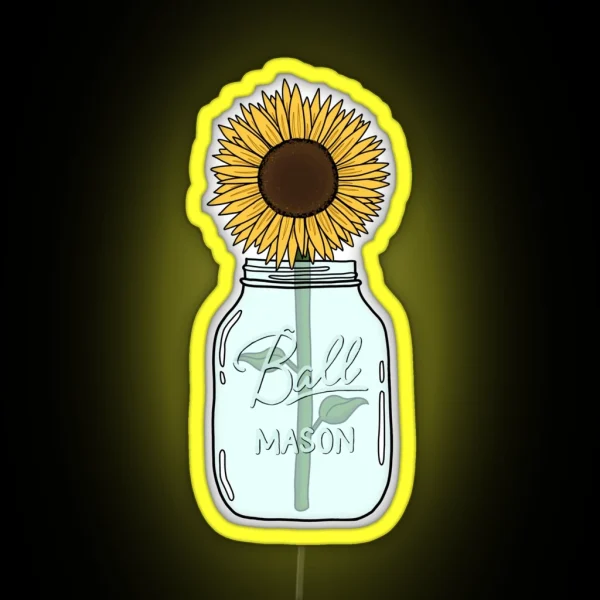Sunflower RGB Neon Sign