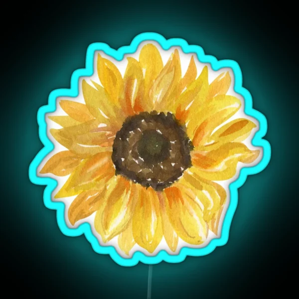 Sunflower RGB Neon Sign