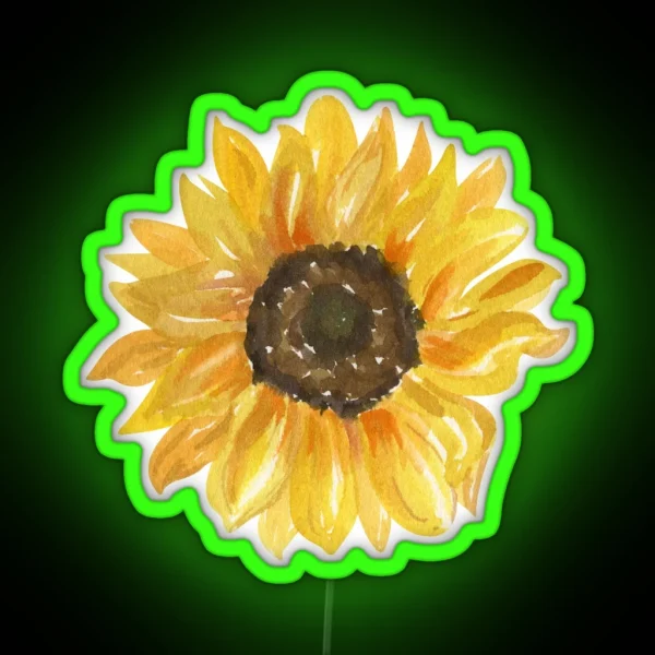 Sunflower RGB Neon Sign