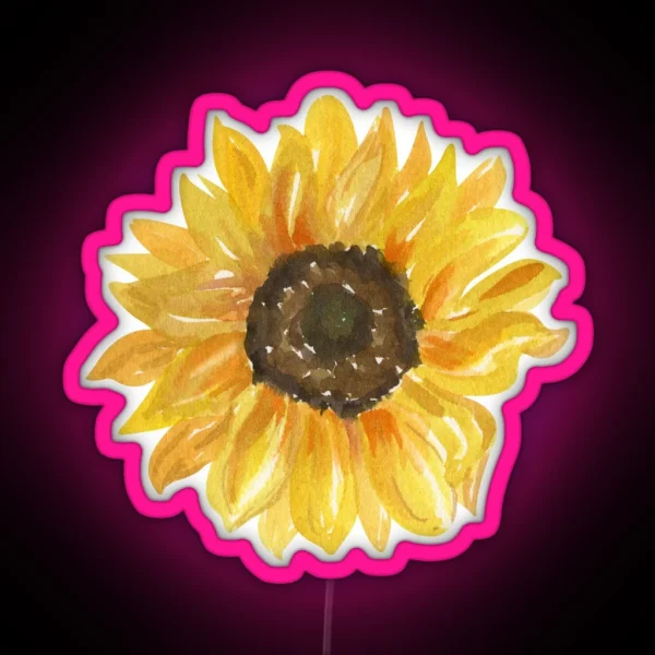 Sunflower RGB Neon Sign