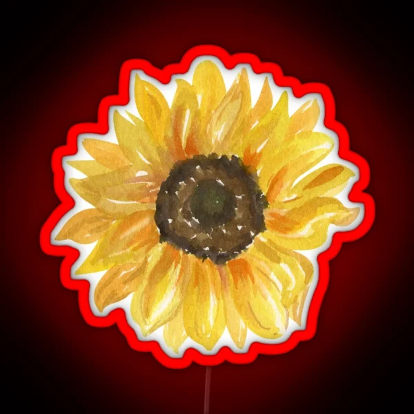Sunflower RGB Neon Sign