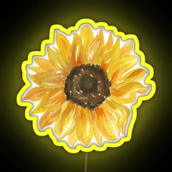 Sunflower RGB Neon Sign
