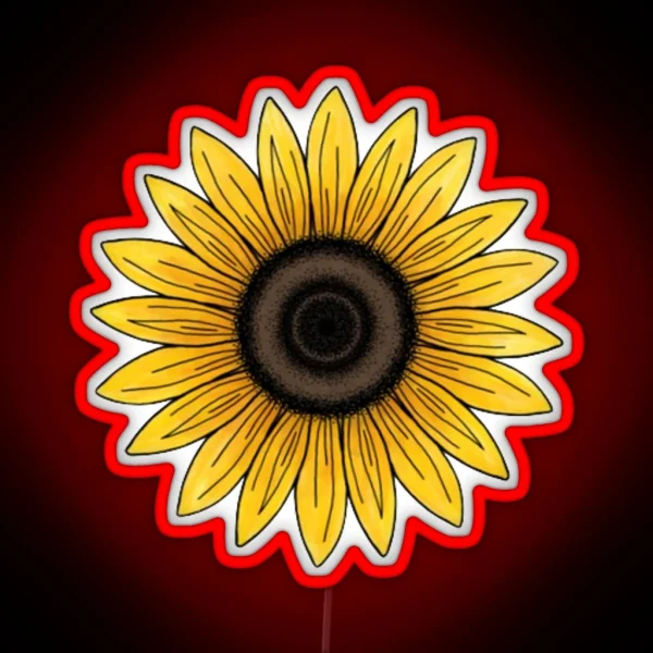 Sunflower RGB Neon Sign