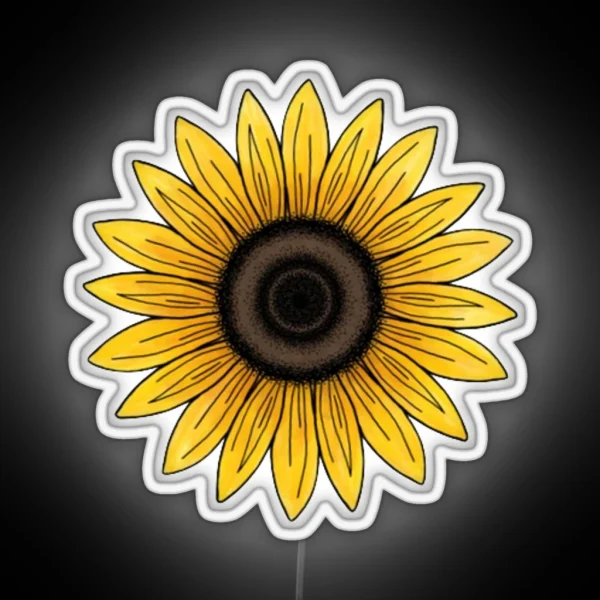 Sunflower RGB Neon Sign