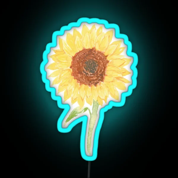 Sunflower RGB Neon Sign