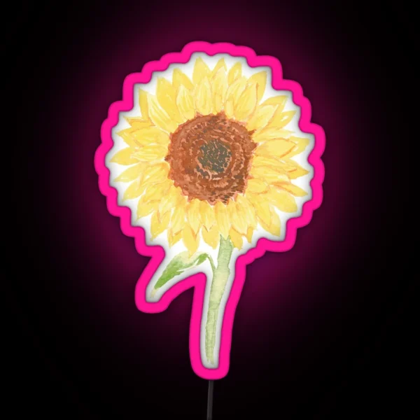Sunflower RGB Neon Sign