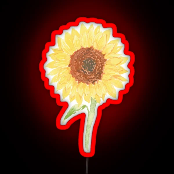 Sunflower RGB Neon Sign