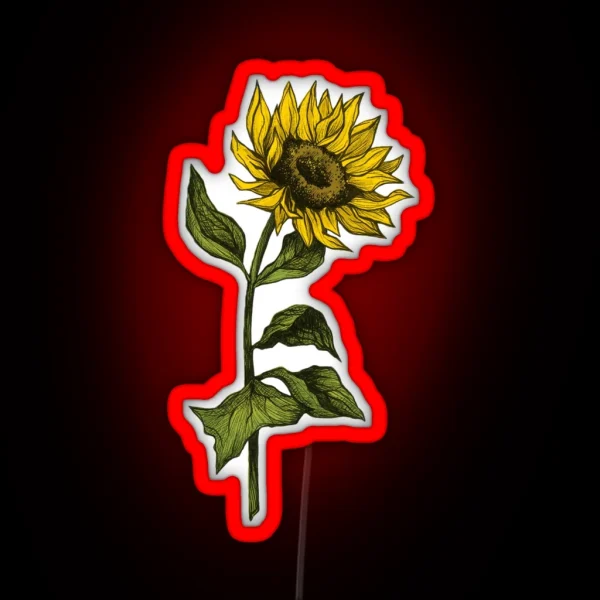 Sunflower RGB Neon Sign