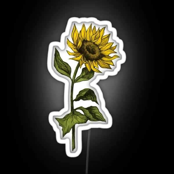 Sunflower RGB Neon Sign