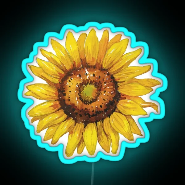 Sunflower RGB Neon Sign