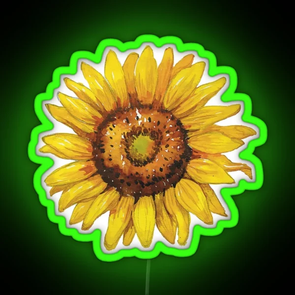 Sunflower RGB Neon Sign